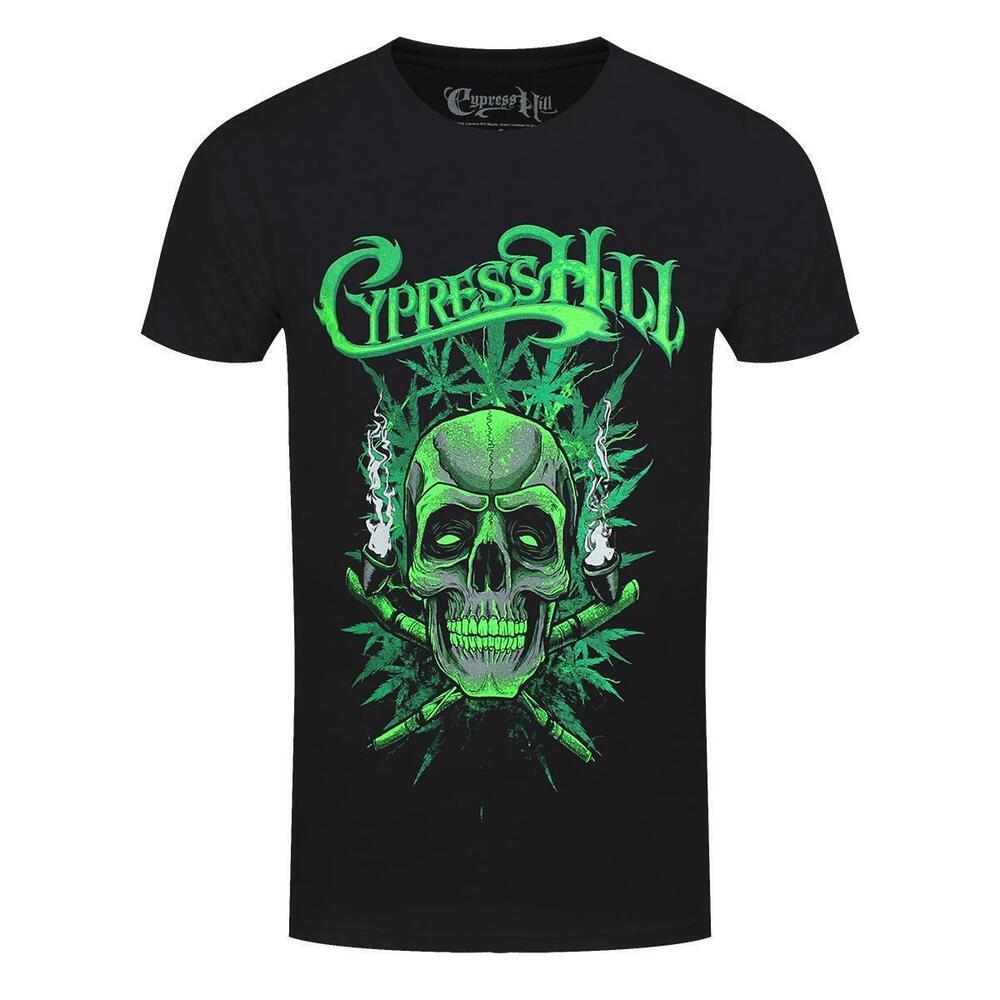 Cypress Hill Twin Pipes Mens Black Tshirt